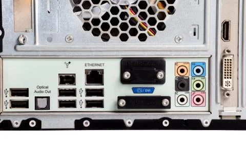 Maintenance computer Stock Photos