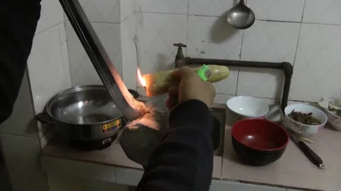 Maintenance of erhu Stock Footage 235134471