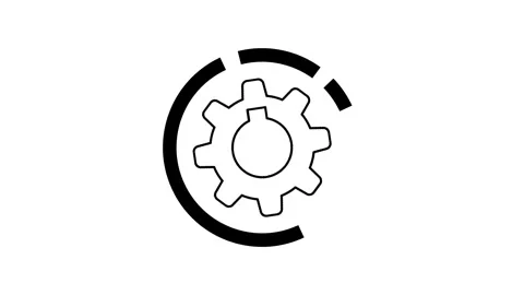 Maintenance loading animation Stock Footage 312269021