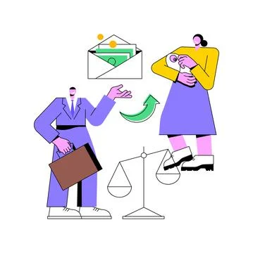 Maintenance obligation abstract concept vector illustration. Ilustración de archivo