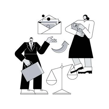 Maintenance obligation abstract concept vector illustration. Ilustración de archivo