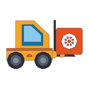 Maintenance support technology web cartoon Stock Illustration