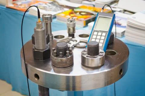 Maintenance testing devices Foto stock