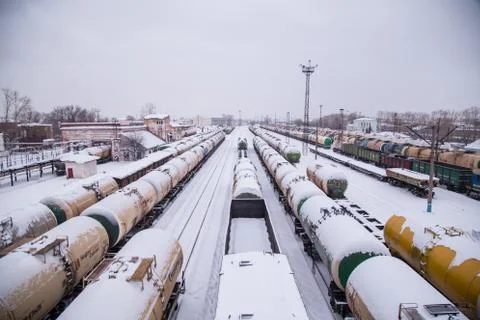 Maintenance of the train wheels Stock Photos