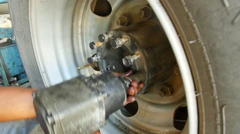 Maintenance vehicles in use for a long time. Stock Footage 62226945