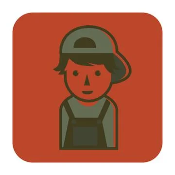 Maintenance Worker Stock Illustration