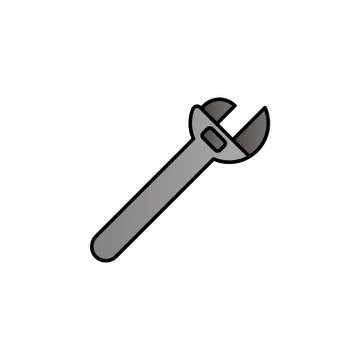 Maintenance, wrench color gradient vector icon Stock Illustration
