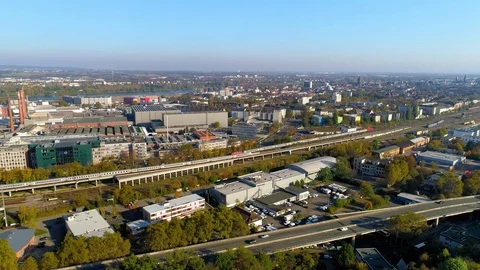 Mainz Arial  Stock Footage 124638804