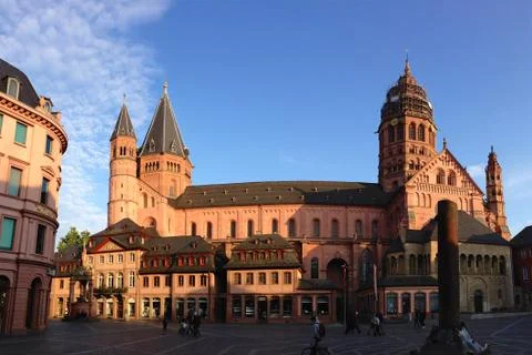 Mainz Cathedral Stock Photos