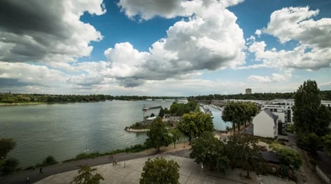 Mainz Viewing Point (timelapse) Stock Footage 43039160
