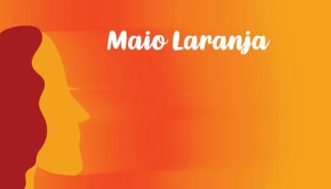 Maio Laranja background Stockillustratie