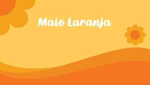 Maio Laranja background Stock Illustration