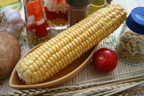 Maiskolben Stock Photos