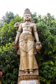 Maitreya Statue Foto stock