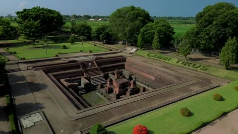 Majestic Candi Tikus Brick Structure Mojokerto June 24 2026 Stock Footage 337774457
