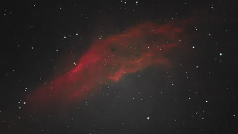 Majestic Deep Space Nebula Time-lapse with Cosmic Gas and Glowing Stars Stock Footage 326682692