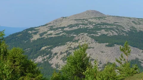 Majestic Mount Monadnock Summit View in Summer Stock Footage 325348392