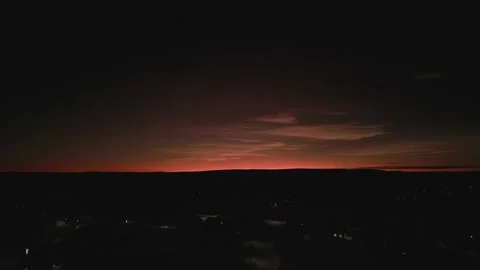 Majestic Post Sunset 11 Stock Footage 237546962