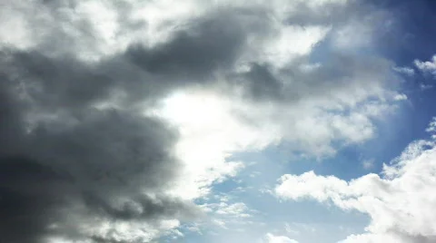Majestic timelapse clouds. Stock Footage 311663
