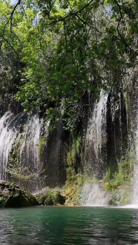 Majestic Waterfall Stock Footage 243472950