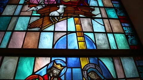 Maji at Birth of Christ Stock Footage 49952279