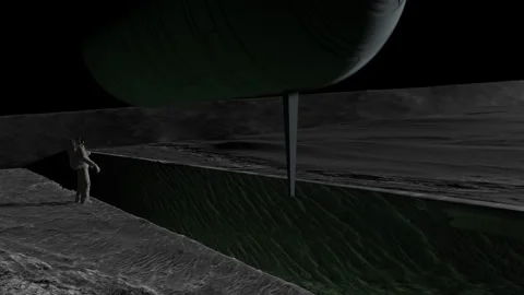 Major discovery made on the far side of the Moon Stock Footage 247801307