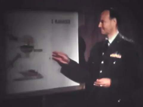 Major General Ben I. Funk explains the responsibilities of the AMC Ballistic Stock Footage 79459908