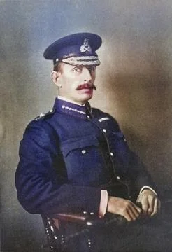 Major General RAP Clements, commander of the 12th Brigade, which was defeated at Stock Illustration