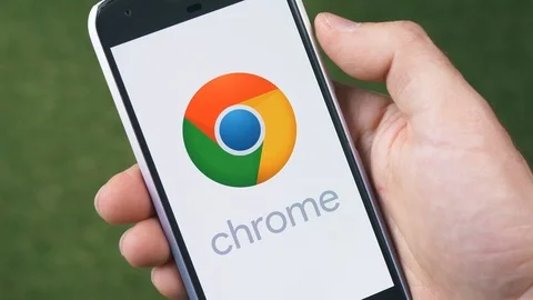 Major Internet Browser Logos Brands Being Swiped On a Smartphone Mobile Phone Stock Footage 91267821