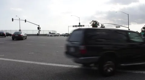 Major Street Intersection 6 Stock Footage 50240747