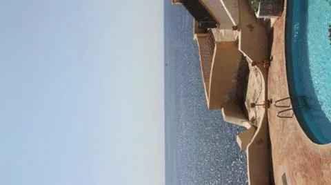 Majora swiming pool Stock Footage 21264352