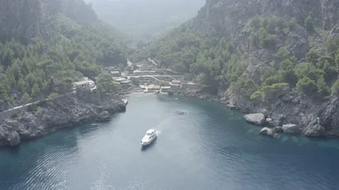 Majorca beautiful view of the Es Coll Baix beach, Spain Stock Footage 142878252
