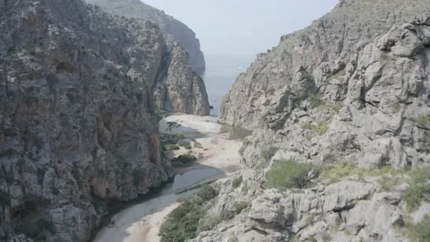 Majorca beautiful view of the Es Coll Baix beach, Spain Stock Footage 142878426