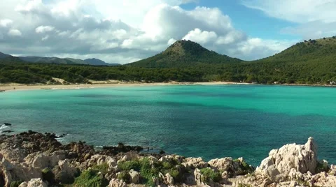Majorca, Cala Agulla Stock Footage 61034493