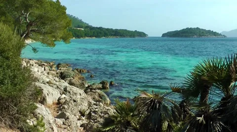 Majorca, Cap Formentor beach Stock Footage 61034041