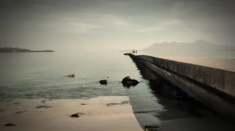 Majorca, Port de Pollenca Stock Footage 61034031