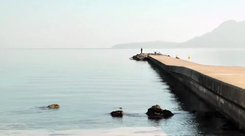 Majorca, Port de Pollenca Stock Footage 61034032