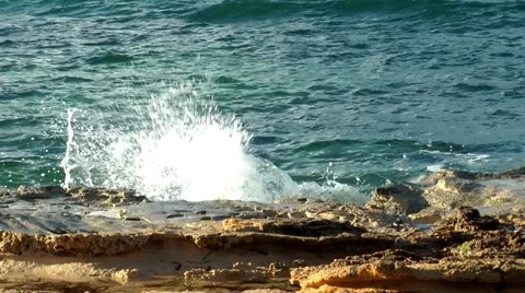 Majorca, sandstone coast Stock Footage 61034448