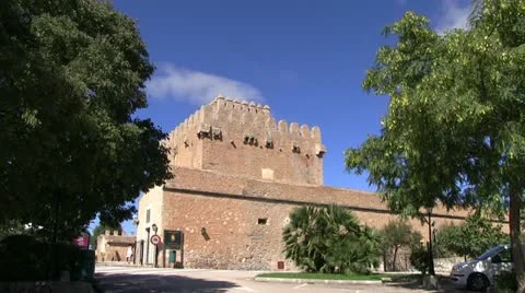 Majorca-spain-castle Видео 21271011
