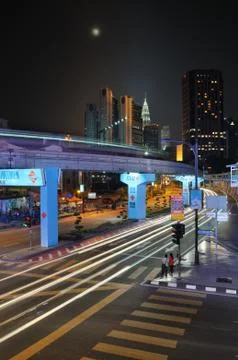 Maju Junction Traffic Stock Photos