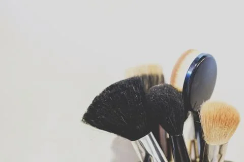 Maka up kit close up on background. Stock Photos