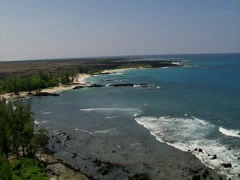 Makalawena Beach Video stock 22243552