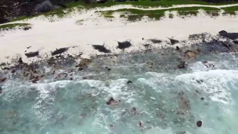 Makalawena Beach Video stock 152802887