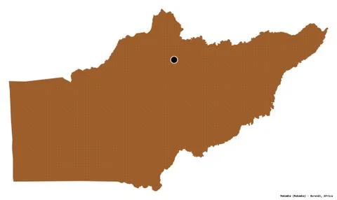 Makamba, province of Burundi, on white. Pattern Stock Illustration