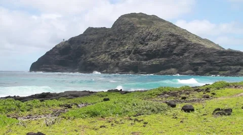 Makapu'u Lighthouse, Hawaii Video stock 45916765