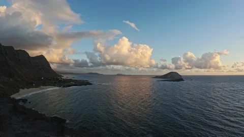 Makapu'u time lapse Stock Footage 197393008