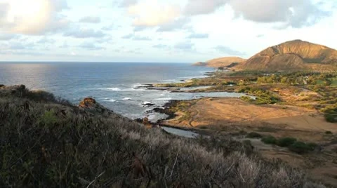 Makapuu Trail 動画素材 8989389