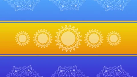 Makar Sankranti horizontal animated background. Stock Footage 309538429