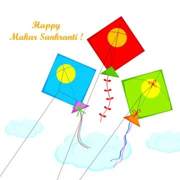 Makar Sankranti Stock Illustration