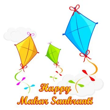 Makar Sankranti Stock Illustration